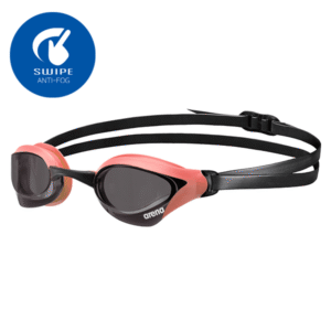 Naočale za plivanje Arena Cobra Core Swipe (siva/koraljno crvena)
