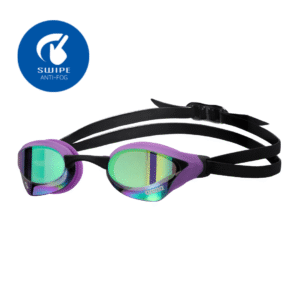 Naočale za plivanje Arena Cobra Core Mirror Swipe (emerald-plum)