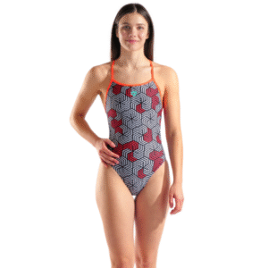 Kupaći kostim Arena Geometry Booster Back