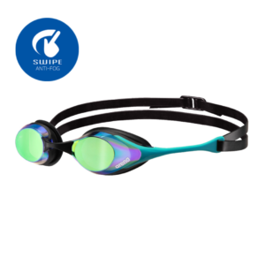 Naočale za plivanje Arena Cobra Original Swipe Mirror (emerald peacock)
