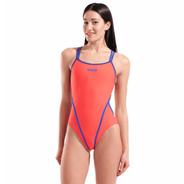 Kupaći kostim Arena Solid Hyperflow Double Cross Back (458)